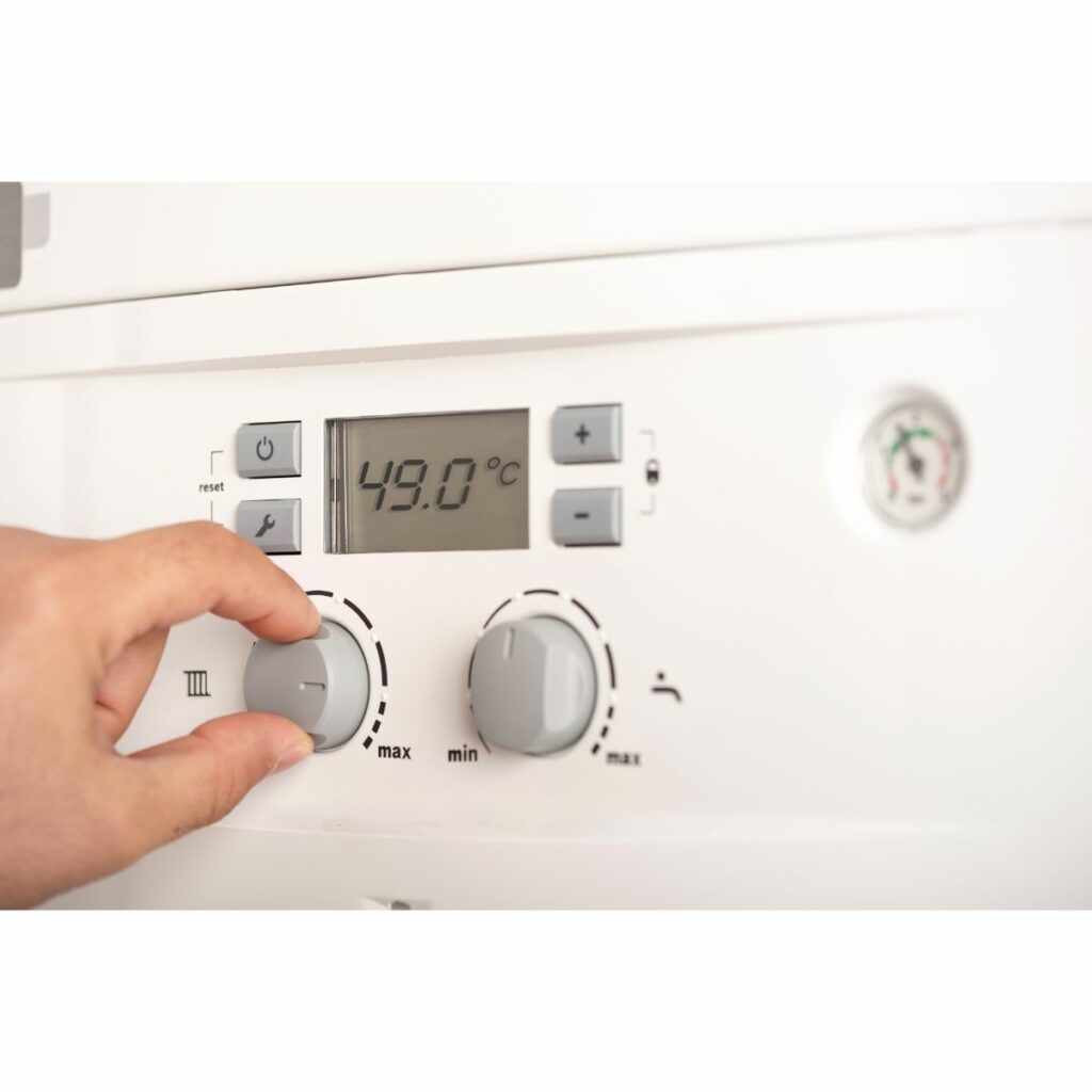 best temperature setting for a combi boiler image