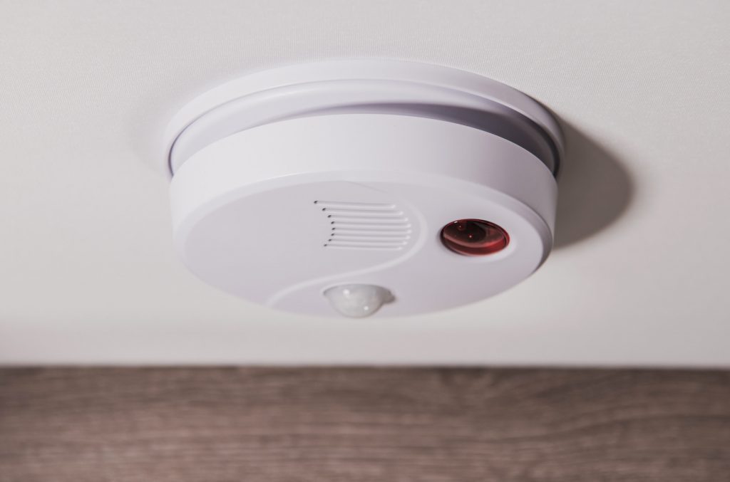 Carbon monoxide detector alarm