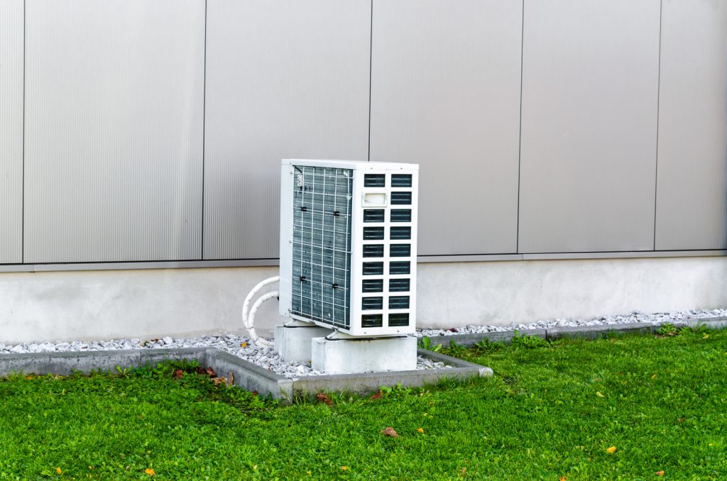 image of an air source heat pump