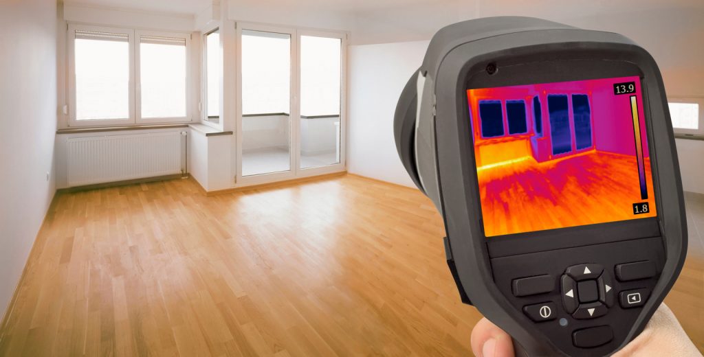 infrared heat leak detector