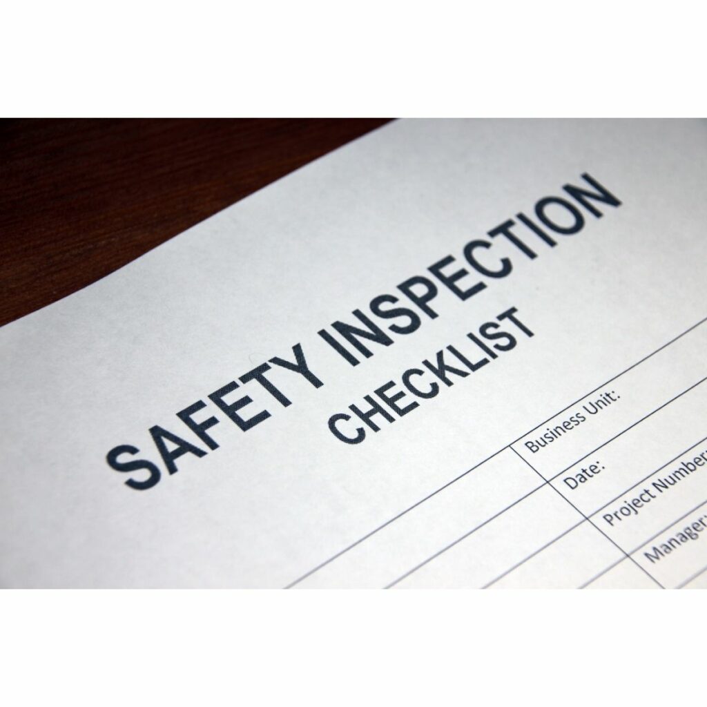 photo of gas safety checklist
