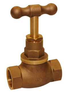 image of a stop tap for mains water pipe