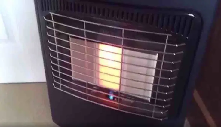 turn on a gas heater safely