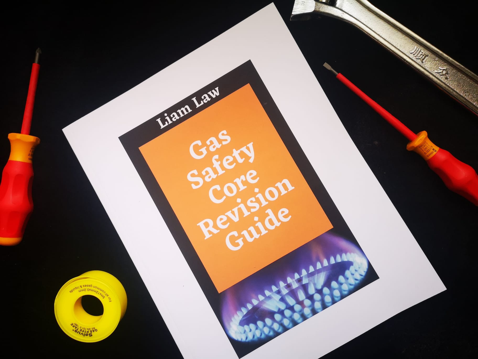 image of gas safety core revision guide book from Amazon