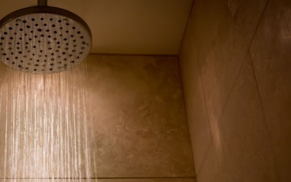 image of a power shower in use