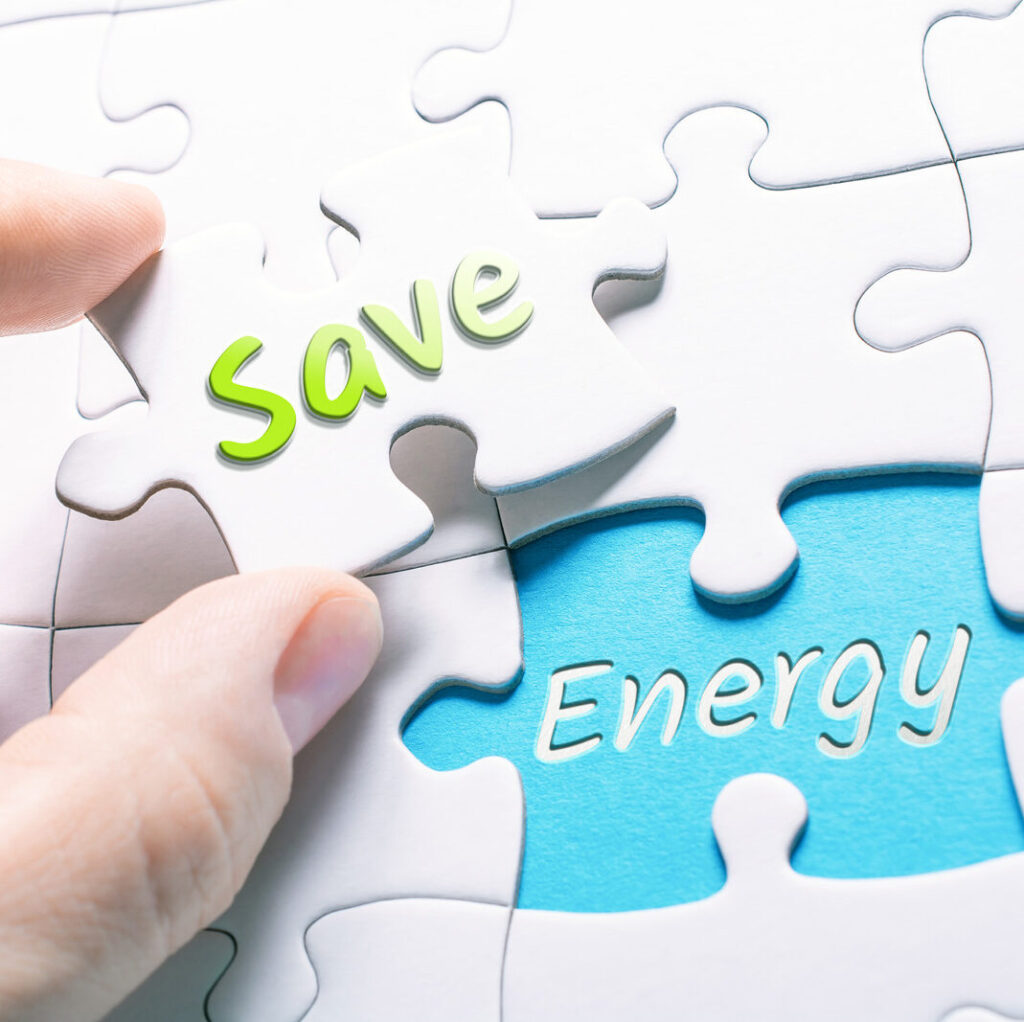 save energy as a puzzle edited