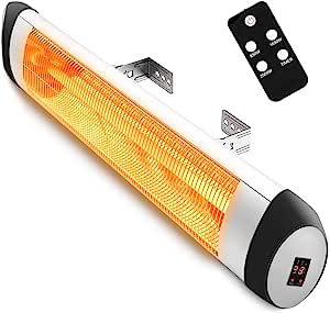 FUTURA Purus 2500W Deluxe Wall Mounted Electric Infrared